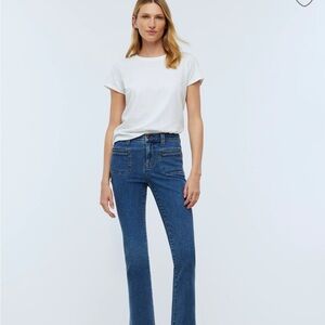 Madewell Mid rise kick out
